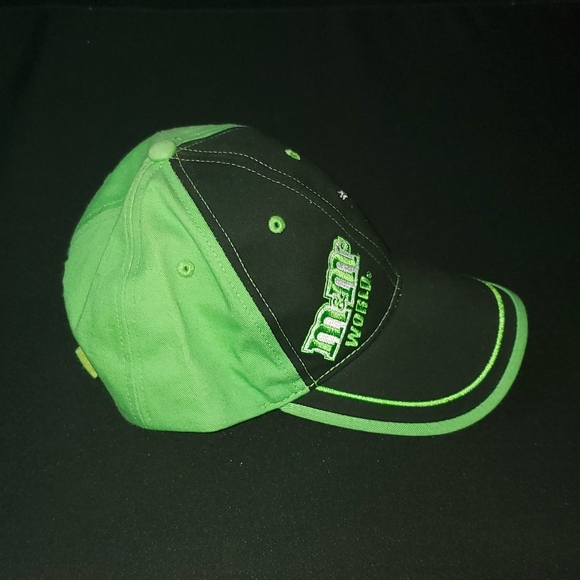 M&M's World New York Green Black Embroidered Adjustable Hat - Picture 4 of 9